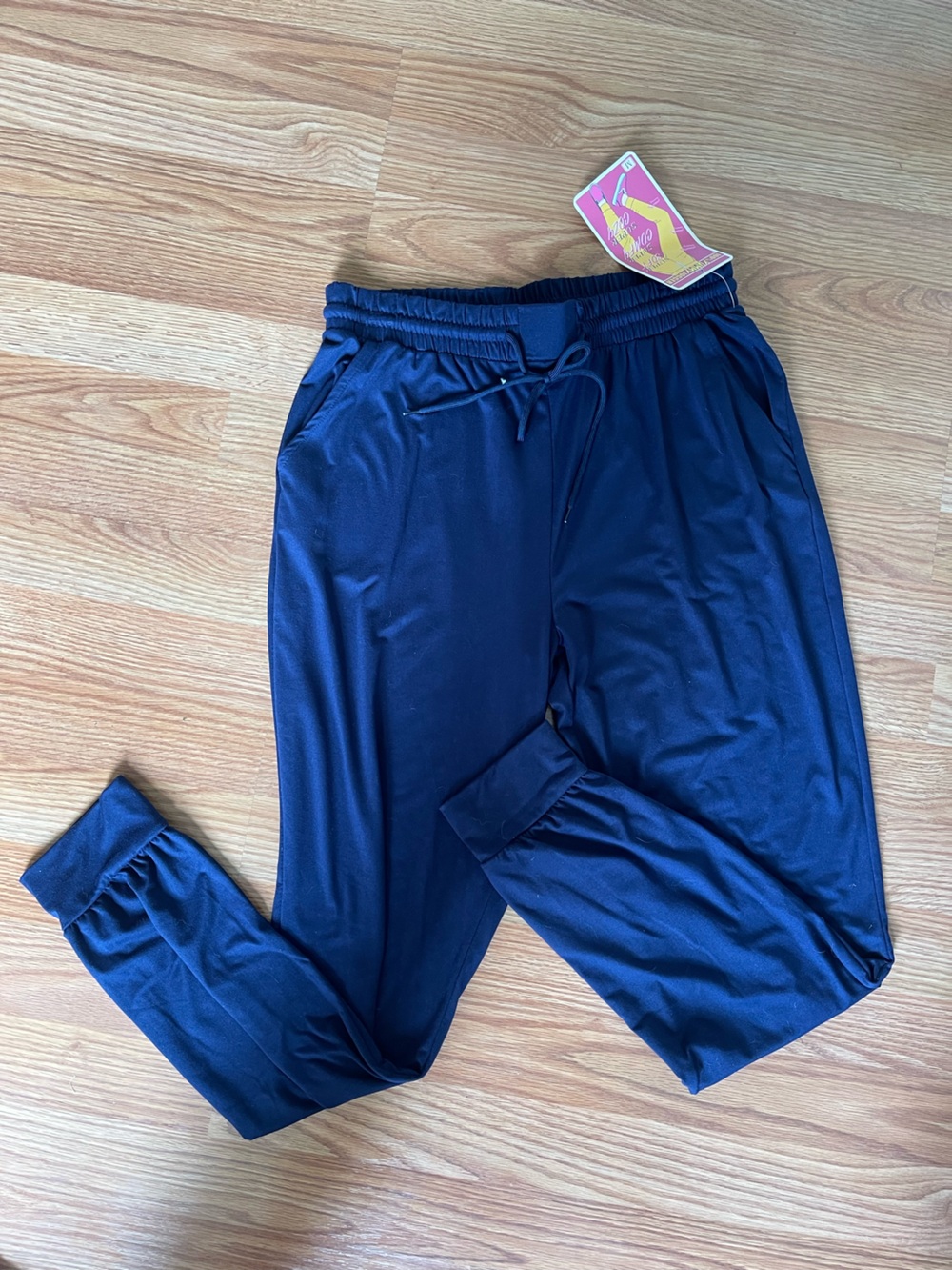 NWT Navy Blue Jogger Sweatpants with Drawstring